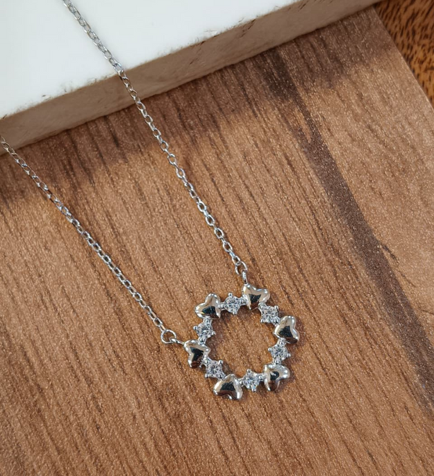 Heart Circle Chain