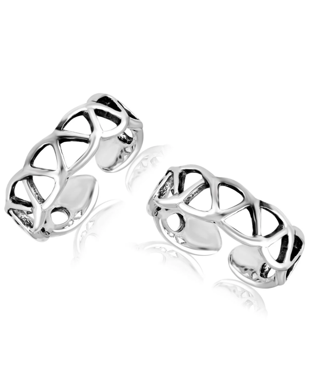 Weave Band Toe Ring