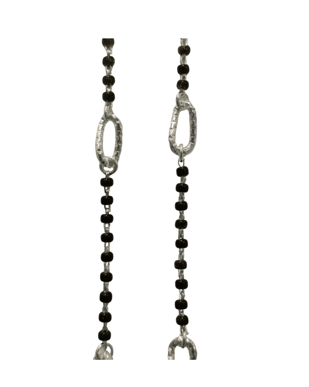 Black Bead Anklet