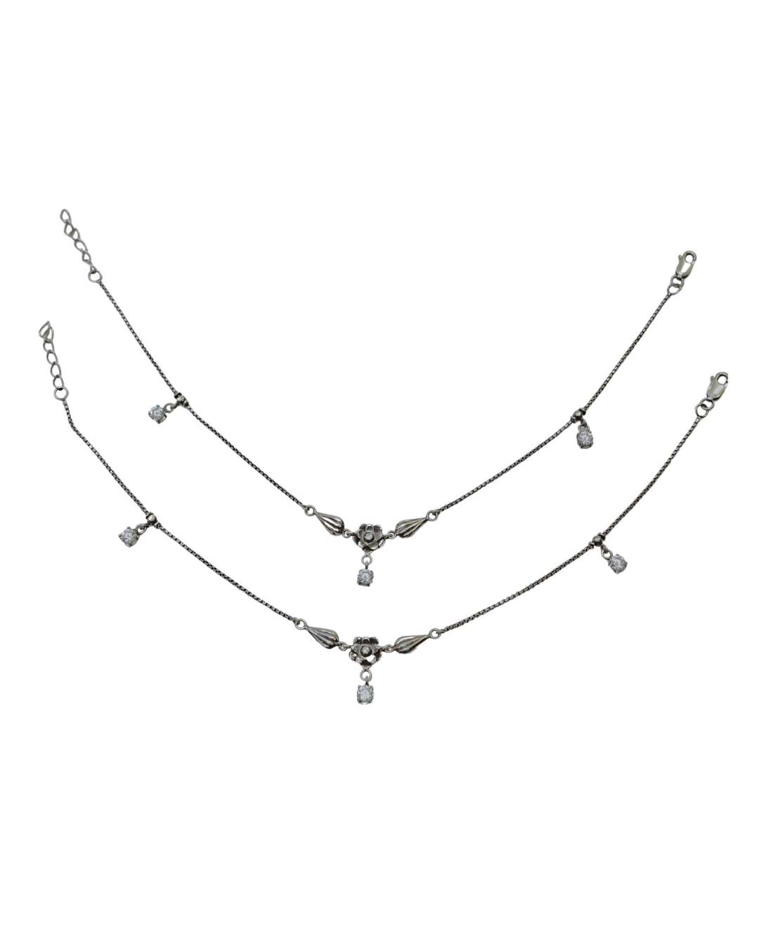 Crystal Drop Anklet