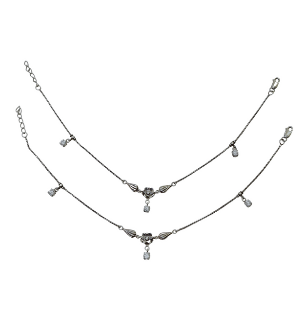 Crystal Drop Anklet