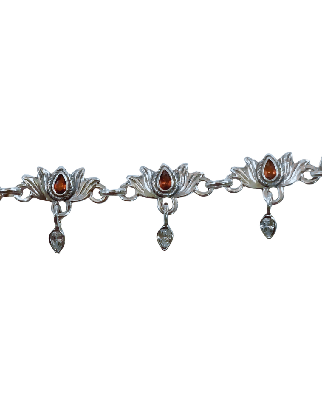 Floral Drop Anklet