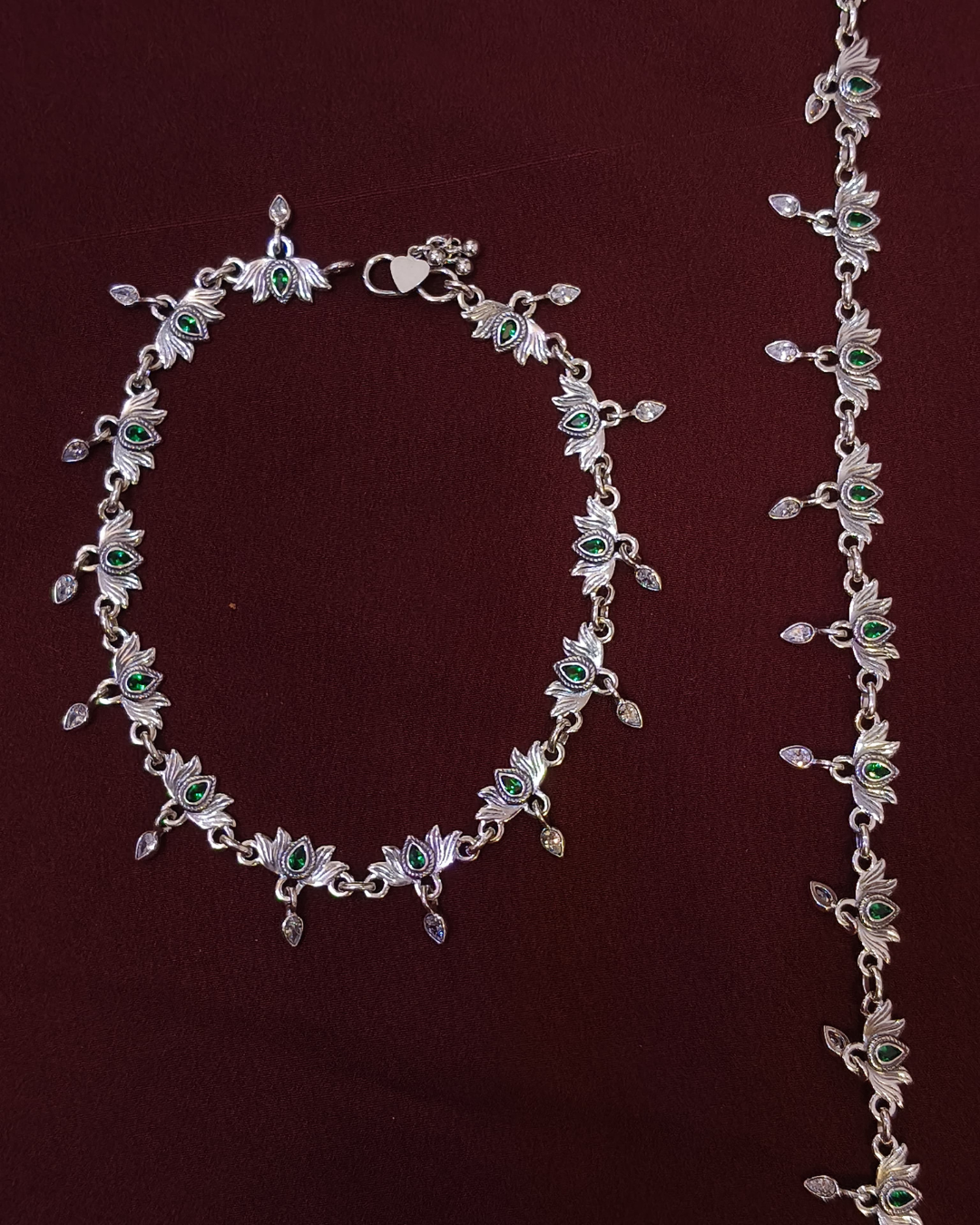 Green Lotus Anklet