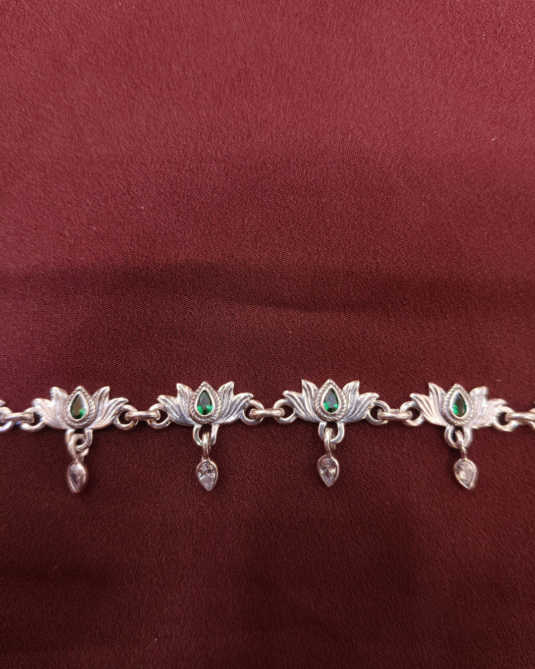 Green Lotus Anklet