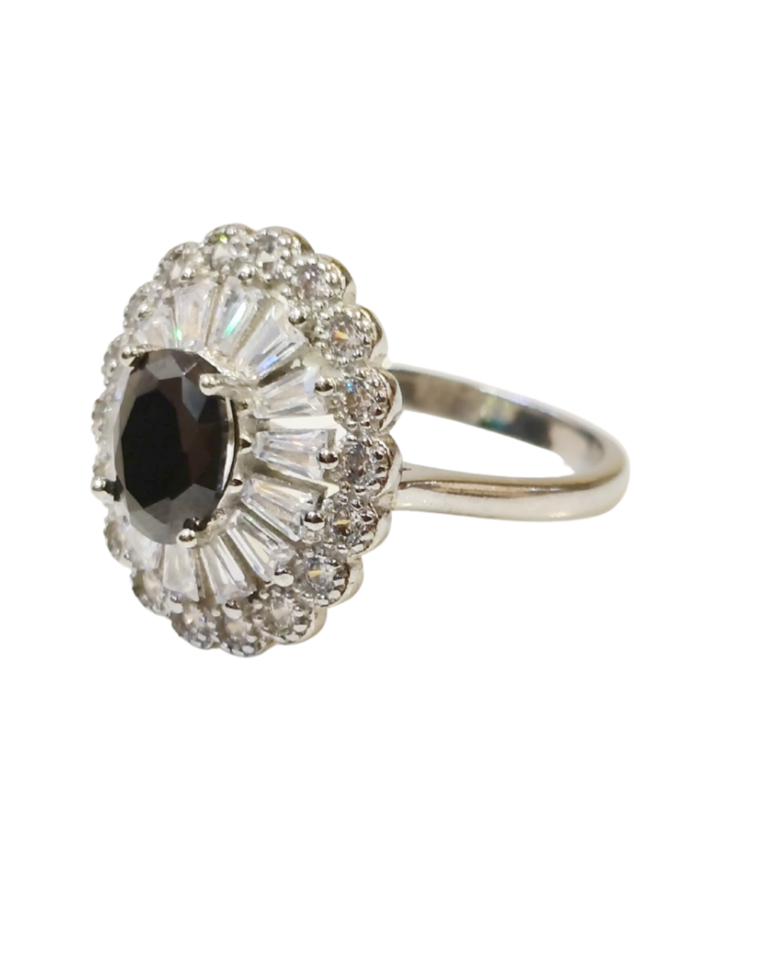 Midnight Halo Ring