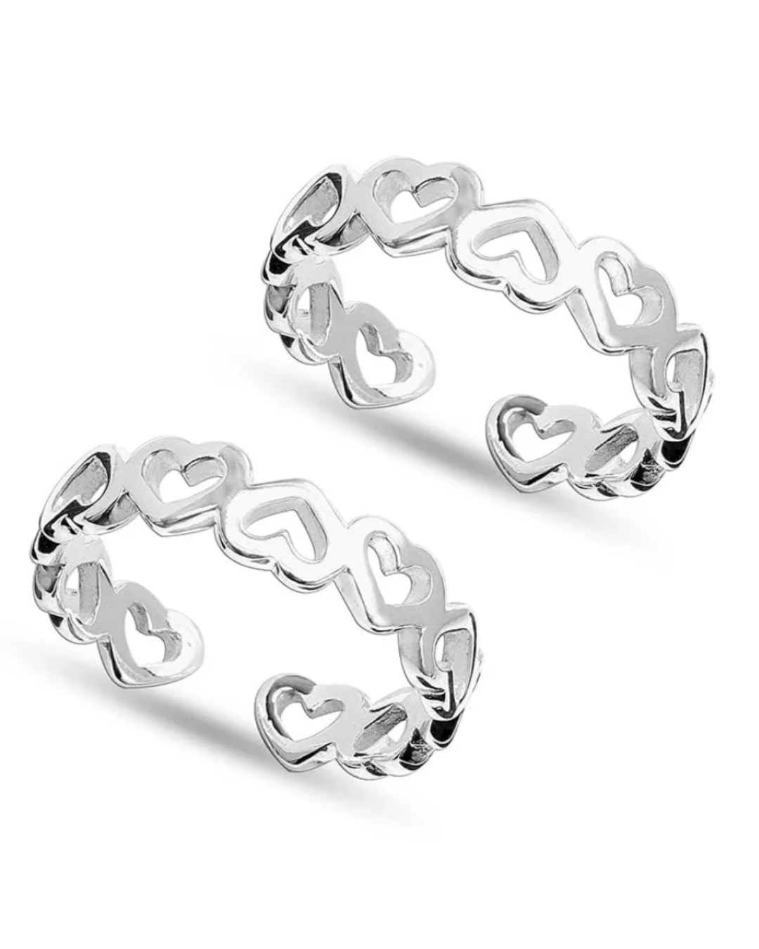 Hearts Toe Ring
