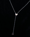 Dual Heart Lariat Chain