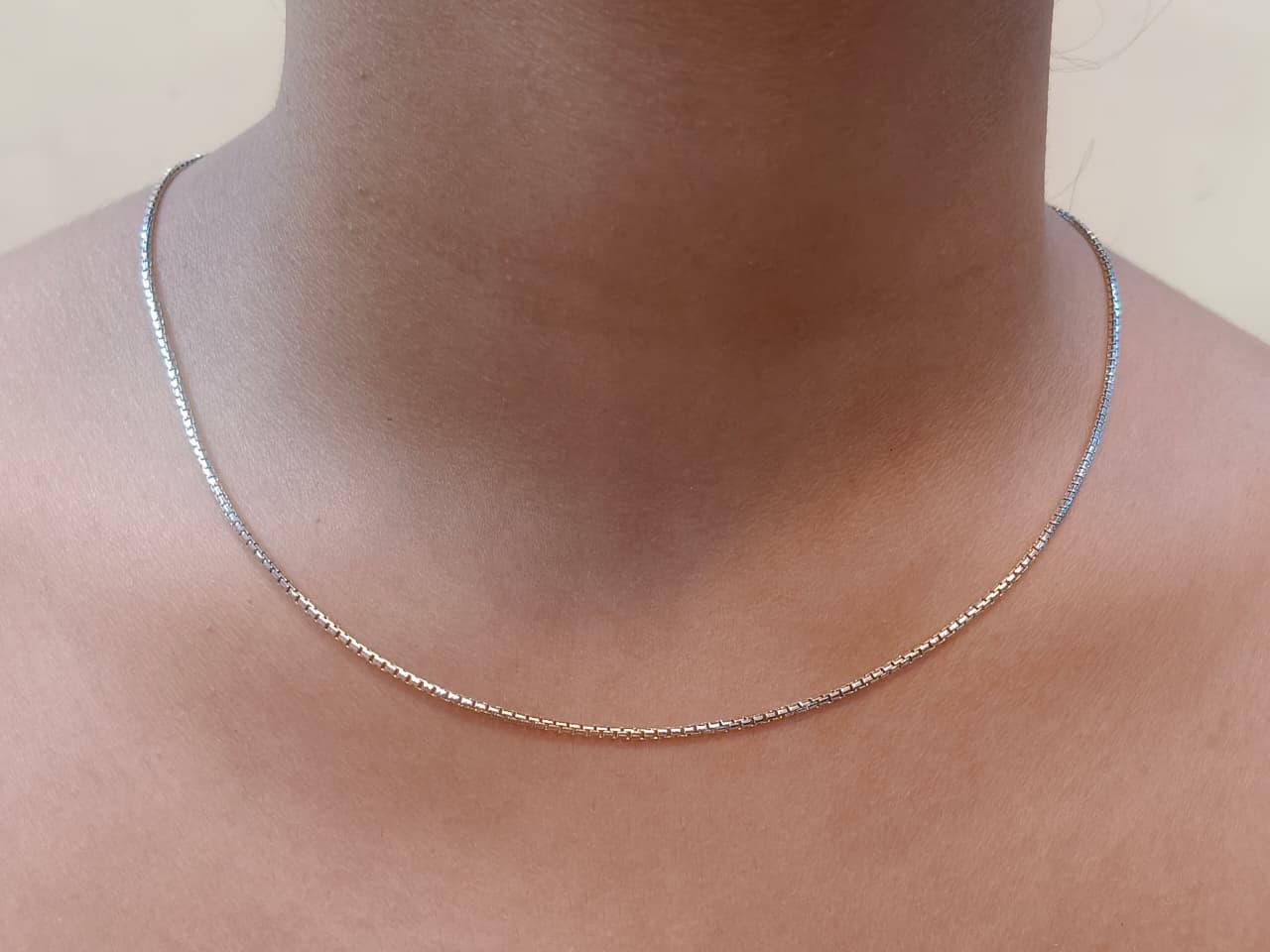 92.5 Silver Box Chain