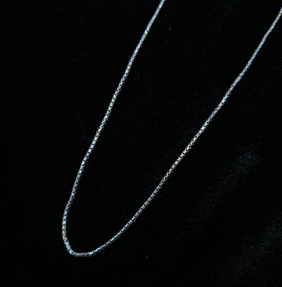 92.5 Silver Box Chain
