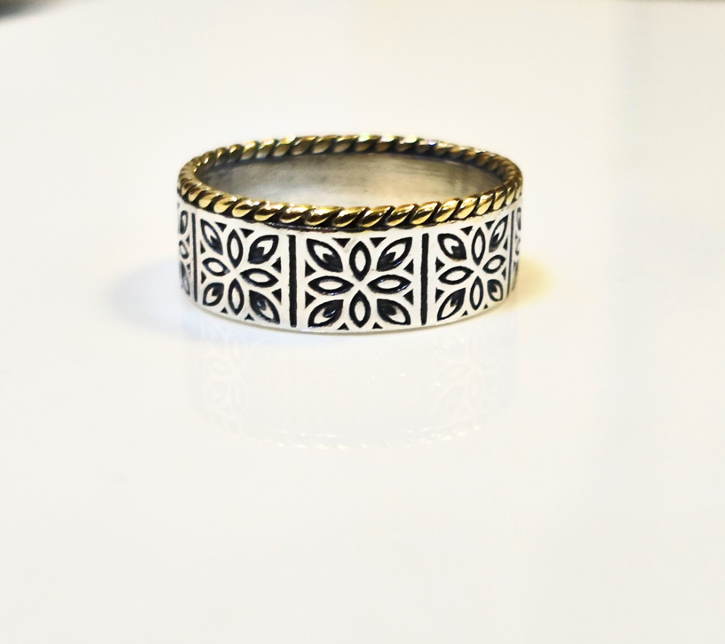 Golden Bloom Ring