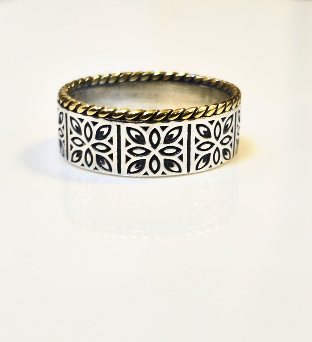 Golden Bloom Ring