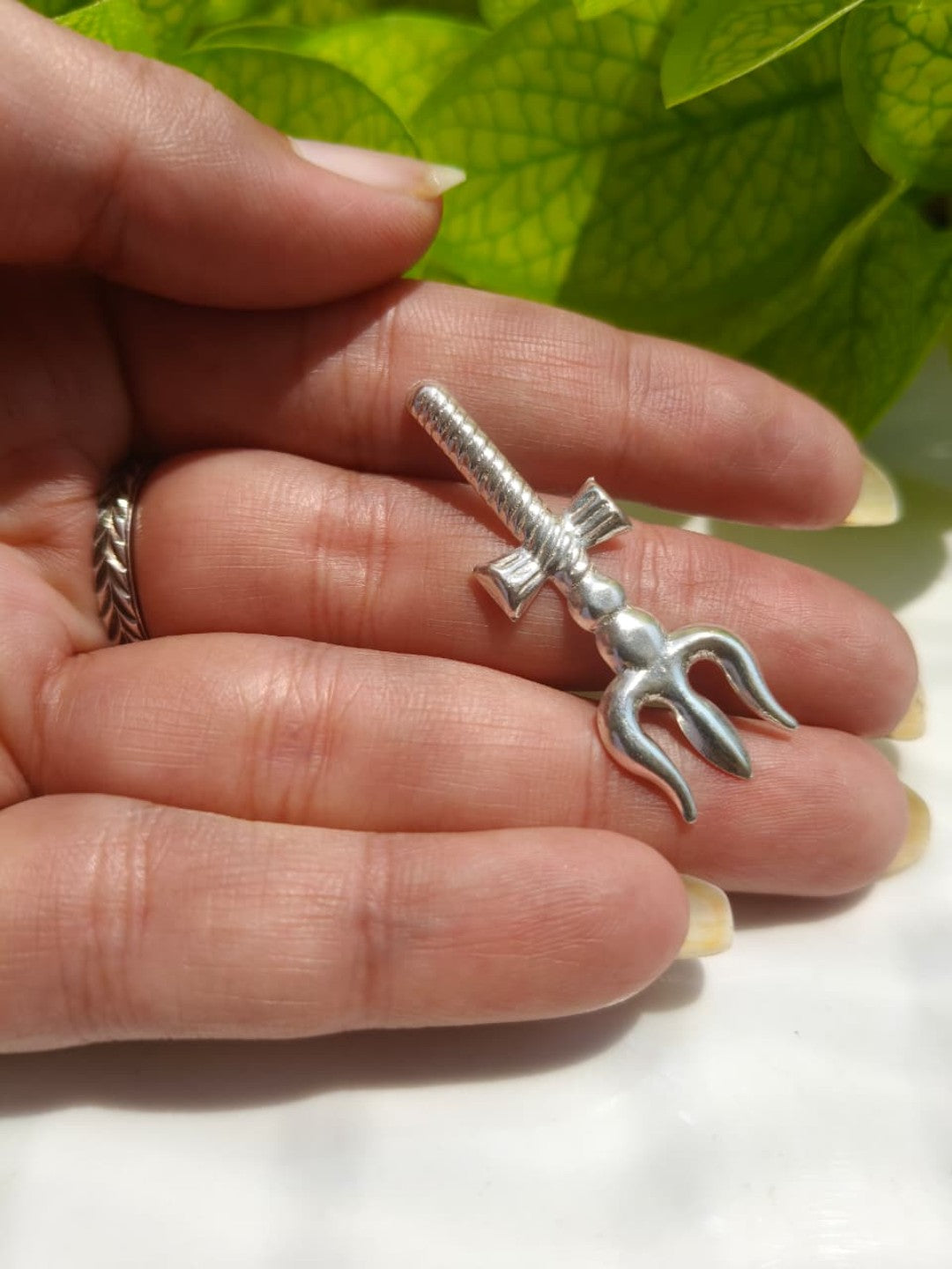 Shiv Trishul with Damru