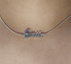925 Smile Silver Chain