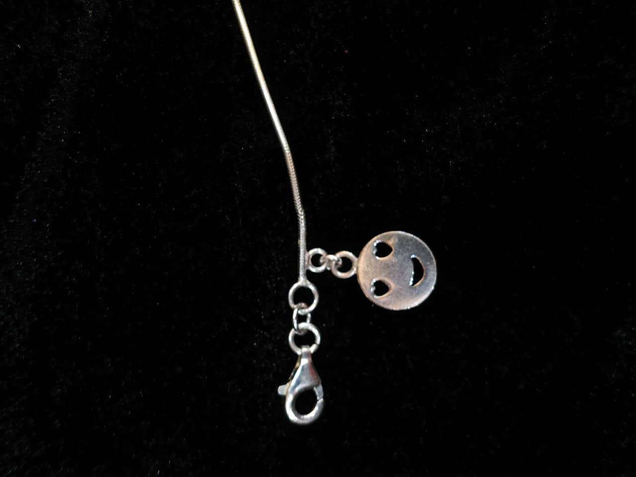 925 Smile Silver Chain